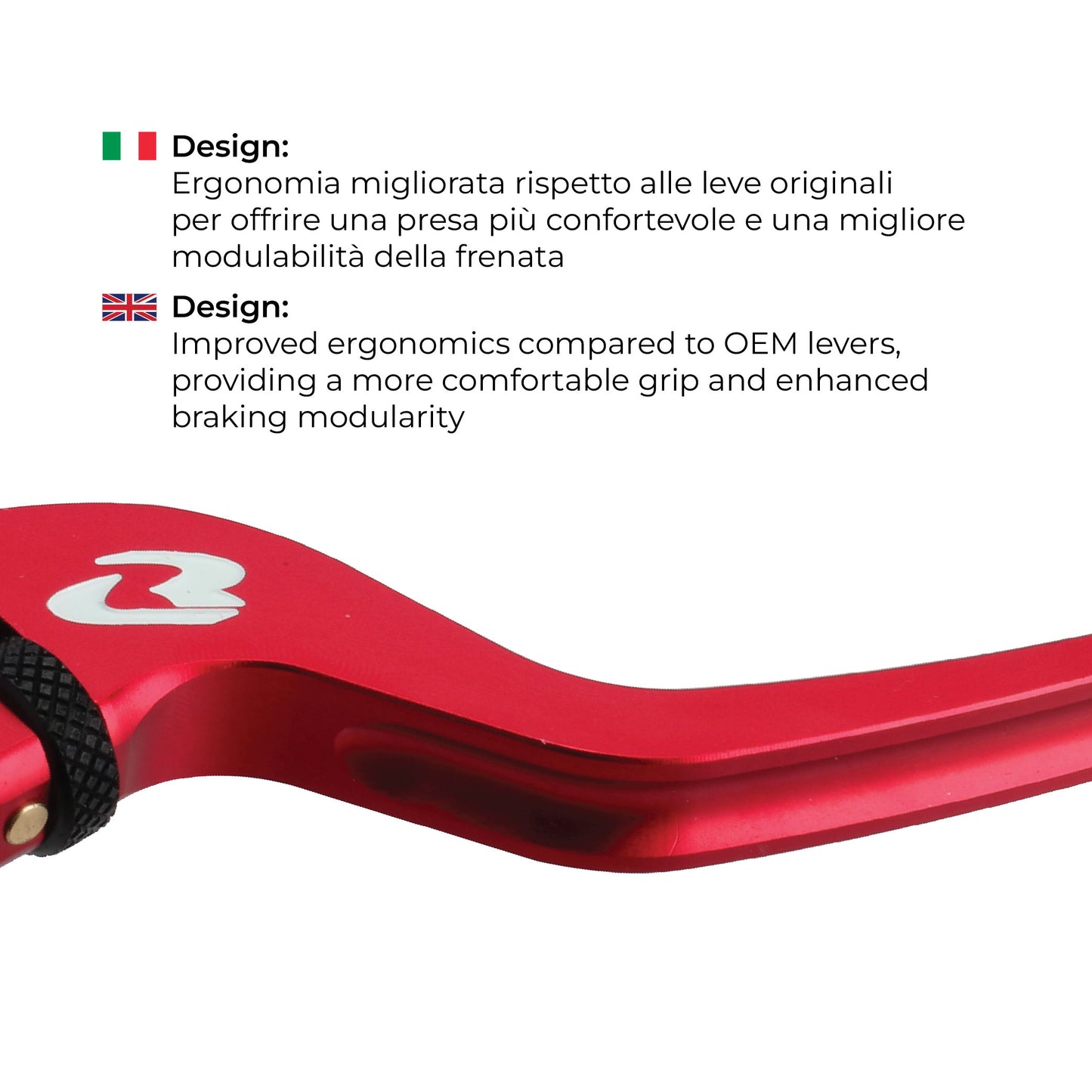 RCB E+ CNC Aluminum Lever Set for Honda SH 150i