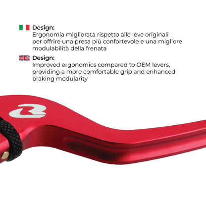 RCB E+ CNC Aluminum Lever Set for Honda SH 150i