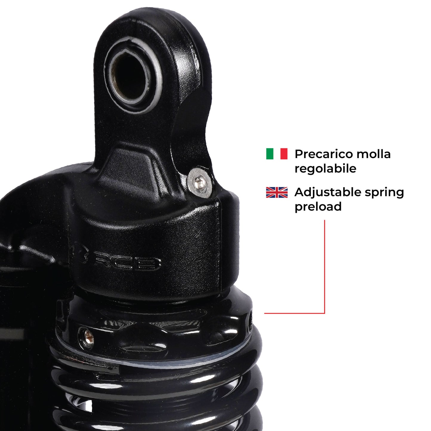 RCB MB-2 Series Rear Shock Absorber Set